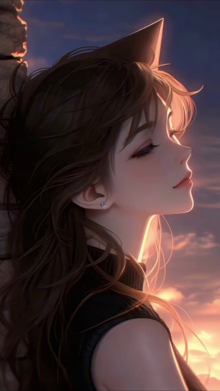 背靠背的浪漫思念