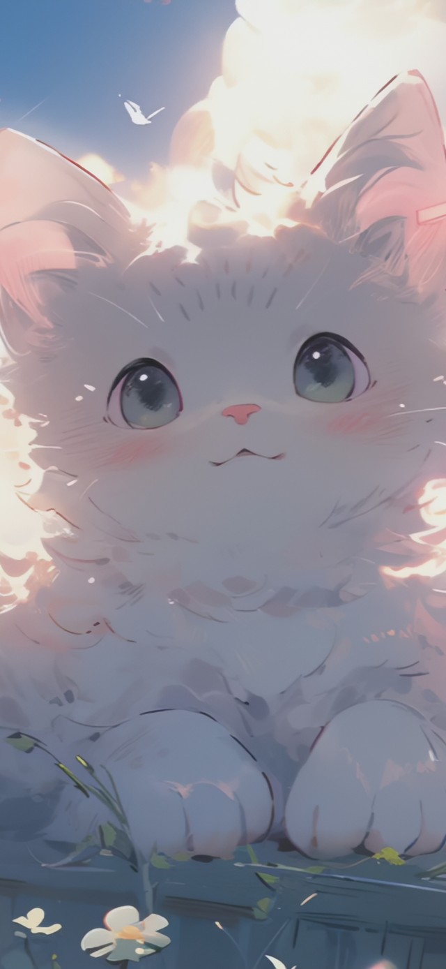 慵懒小猫