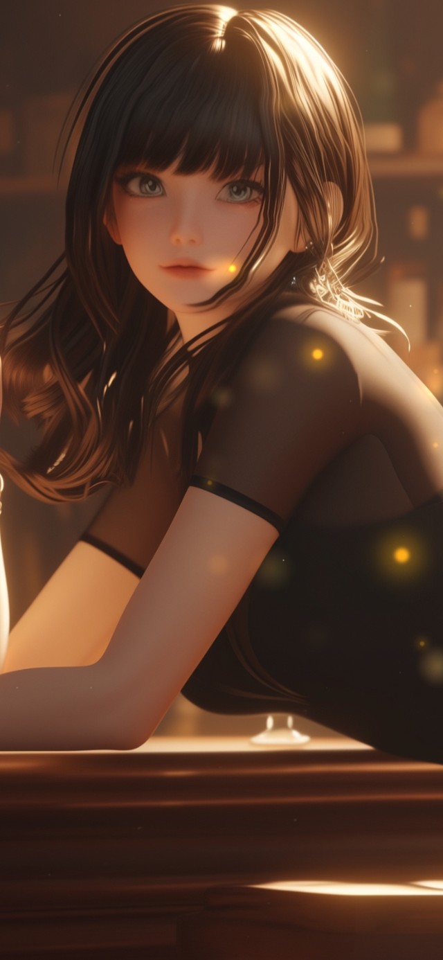 举止优雅，婉约多姿