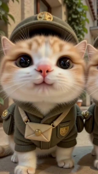 超萌治愈橘猫小队