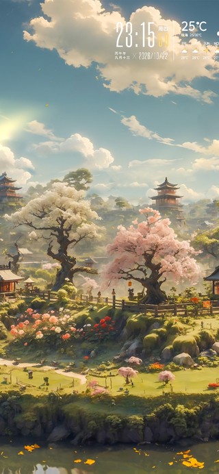 青山绿水