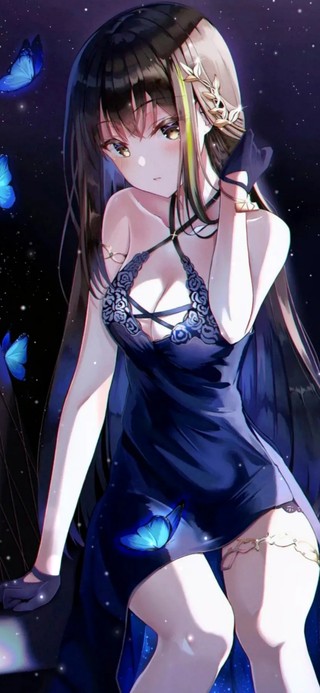 蓝蝶少女