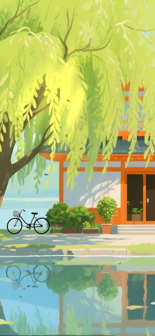 湖边小屋