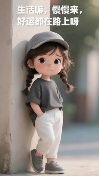 可爱女孩