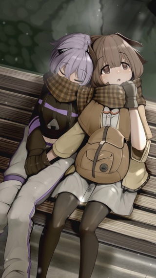 两个女孩