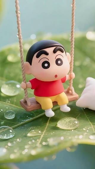 叶子上的秋千小新