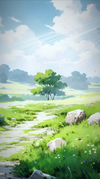 小清新护眼风景