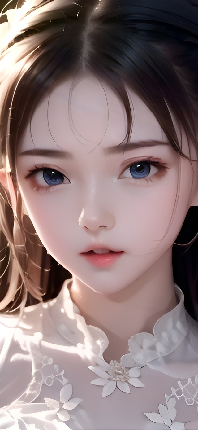 4k古风可爱女孩