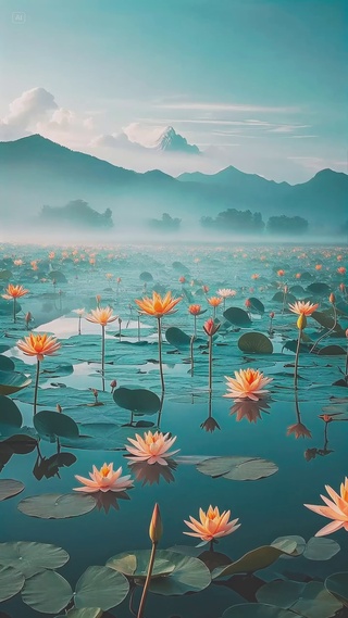 迷雾睡莲