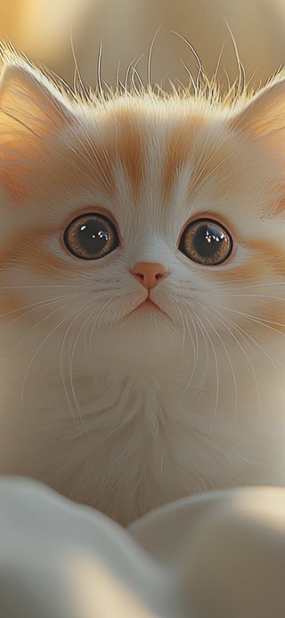 可爱呆萌猫咪