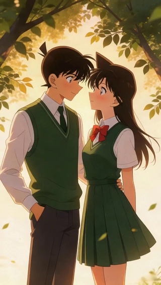 柯南与小兰