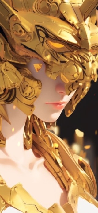 黄金机甲女骑士