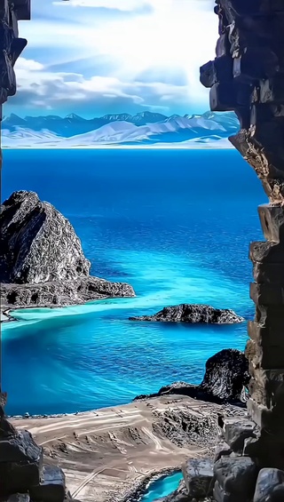 纳木错湖