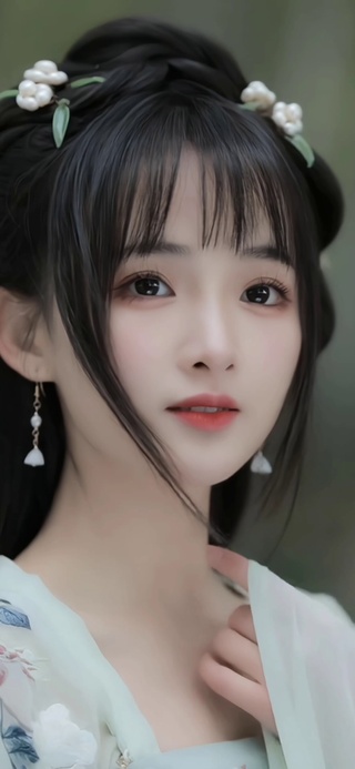 绝美小仙女古风唯美治愈清纯美女