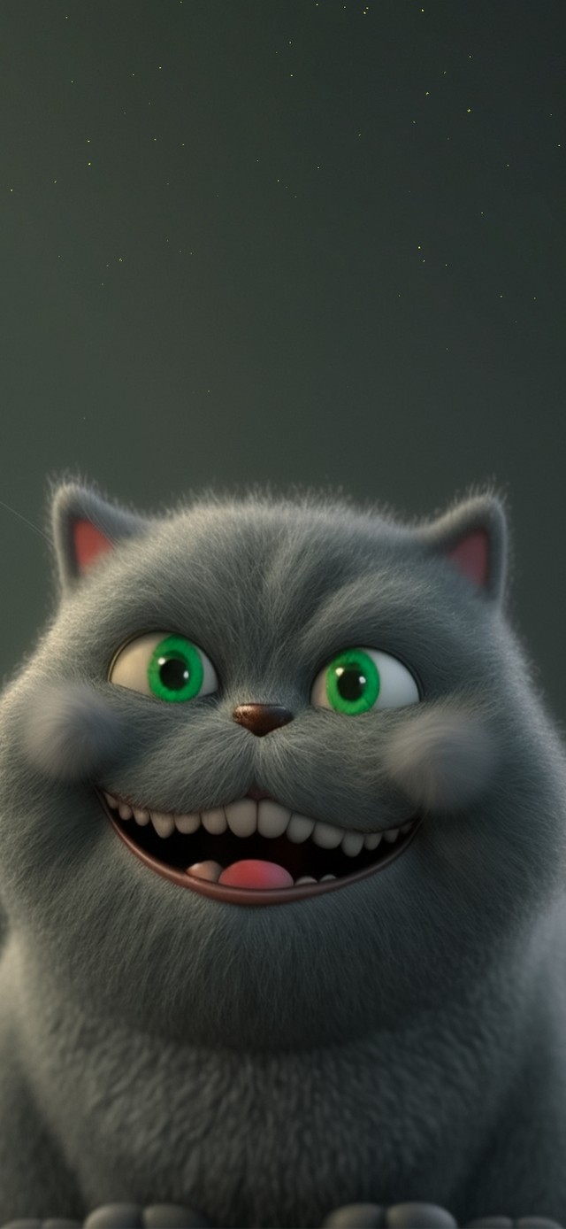 大脸猫 学猫叫 4K