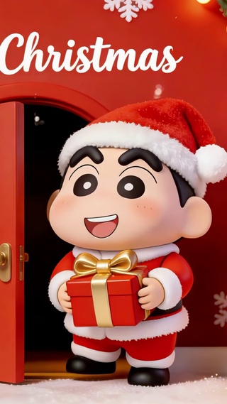 圣诞礼物可爱小新