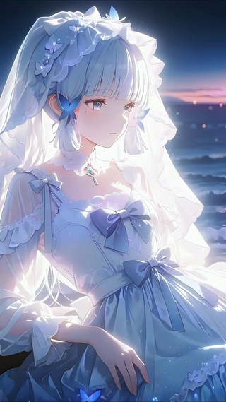 神里绫华丨岸畔潮生丨
