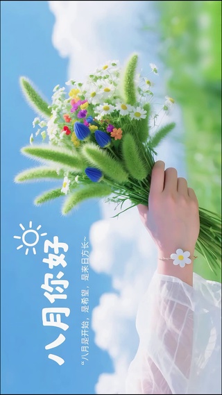 8月是希望