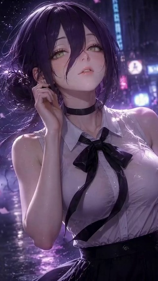 雨夜霓虹少女