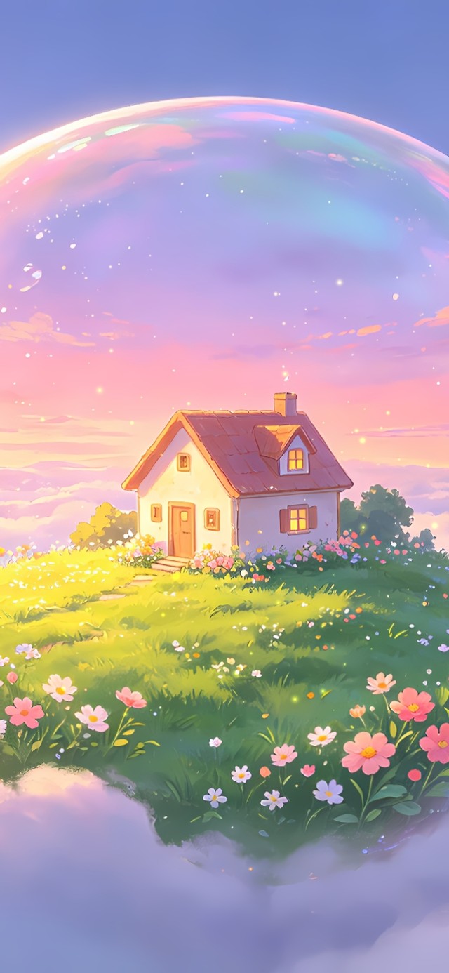 云海中的泡泡小屋