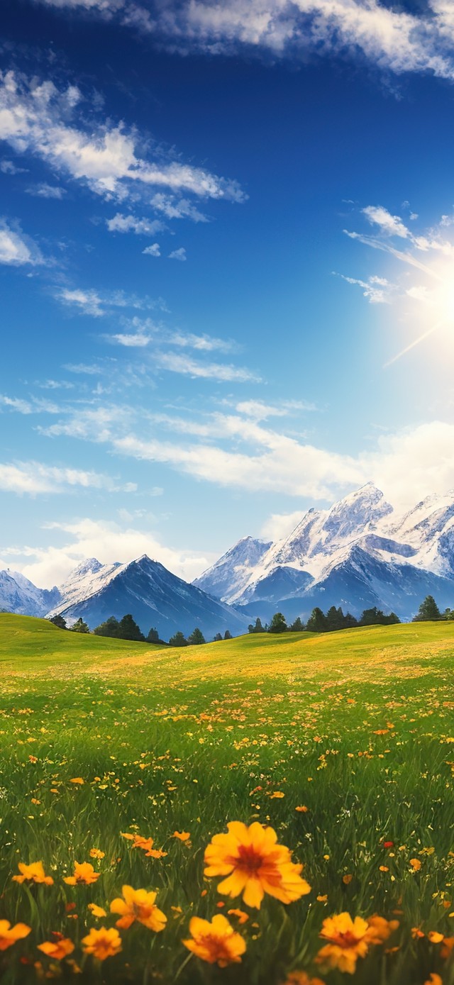 小清新护眼风景