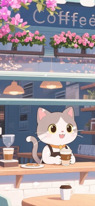 猫咪咖啡店