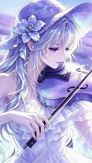 晴野紫薰的少女弦音