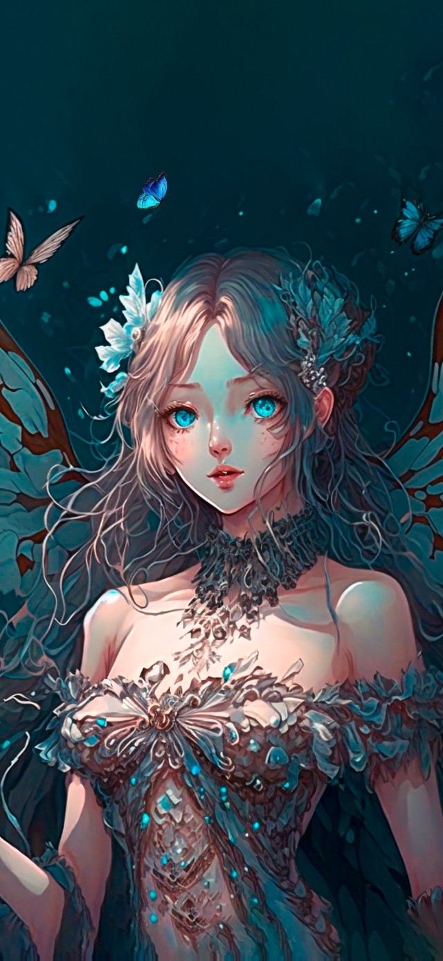 蝴蝶美女 4K 女神