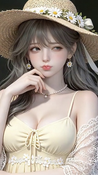可爱甜美的贵族少女