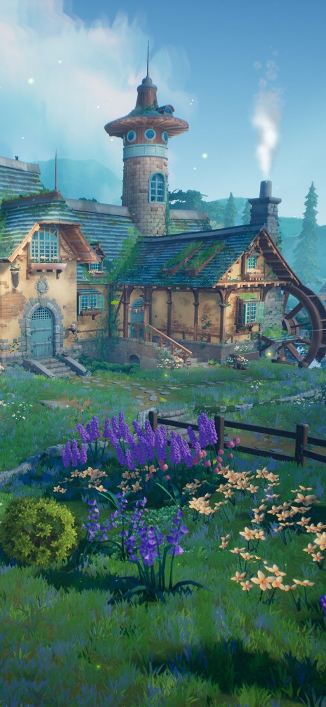 治愈唯美森林小屋