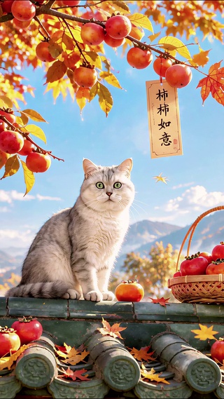 柿柿如意猫