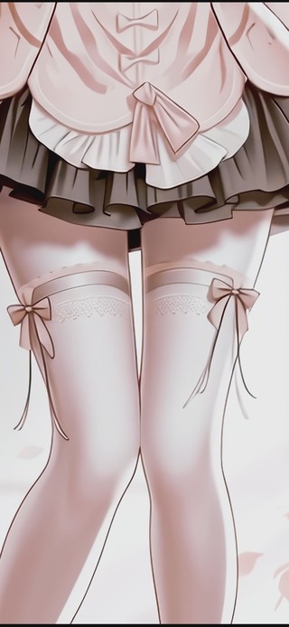 动漫AI短裙少女