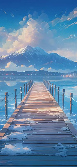 雪山风景