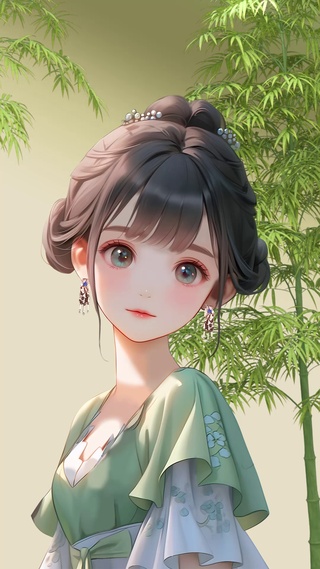 清爽女孩