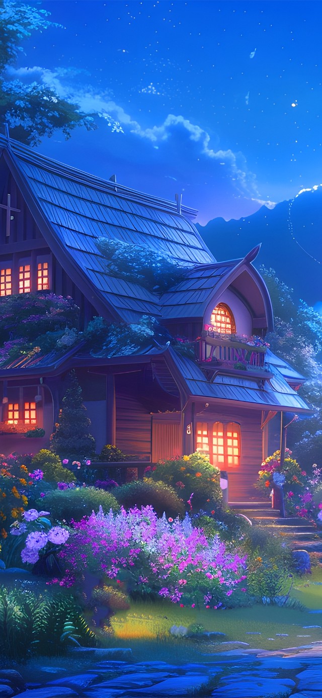 4K空灵花园小屋