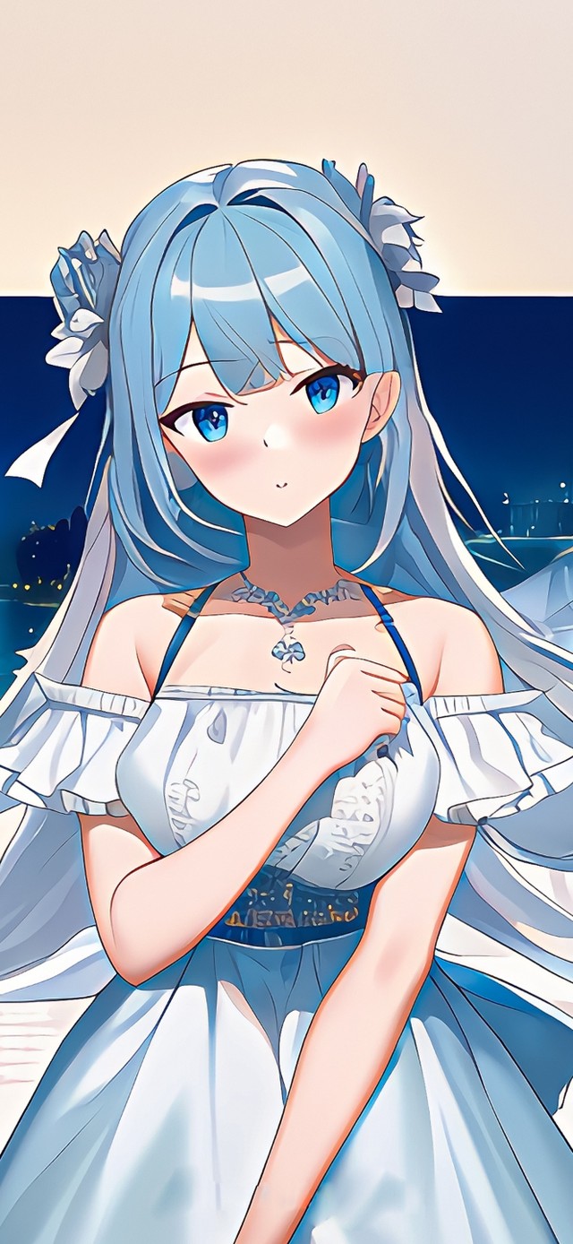 4k长发女孩