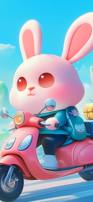 心爱的小摩托