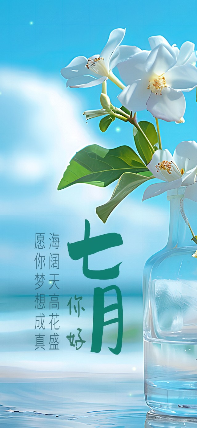 七月你好(小清新手机动态壁纸)