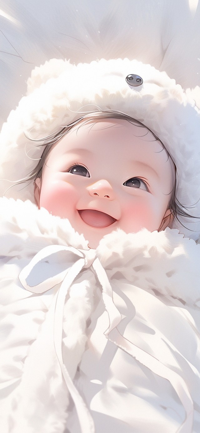 4K萌宝喜乐平安一生幸福