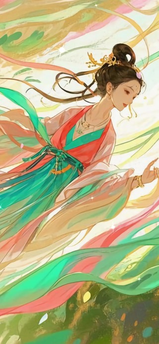 花漾壁纸云裳逐梦