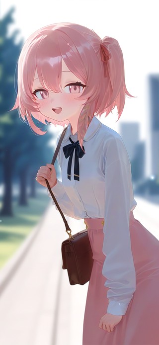 唯美校园少女