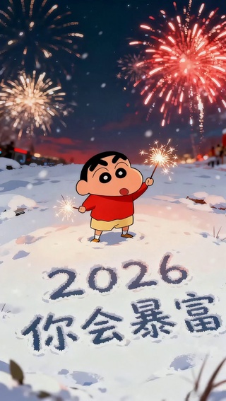 2026你会暴富：蜡笔小新