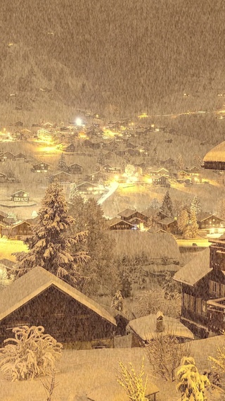 浪漫治愈雪景