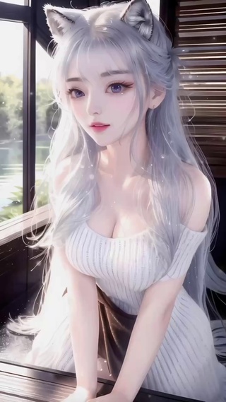 女神壁纸猫猫