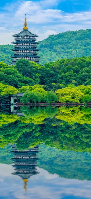 4k青山湖水