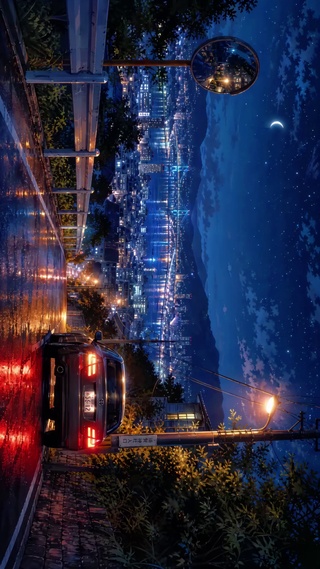 城市灯火