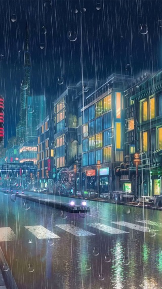 雨夜城市