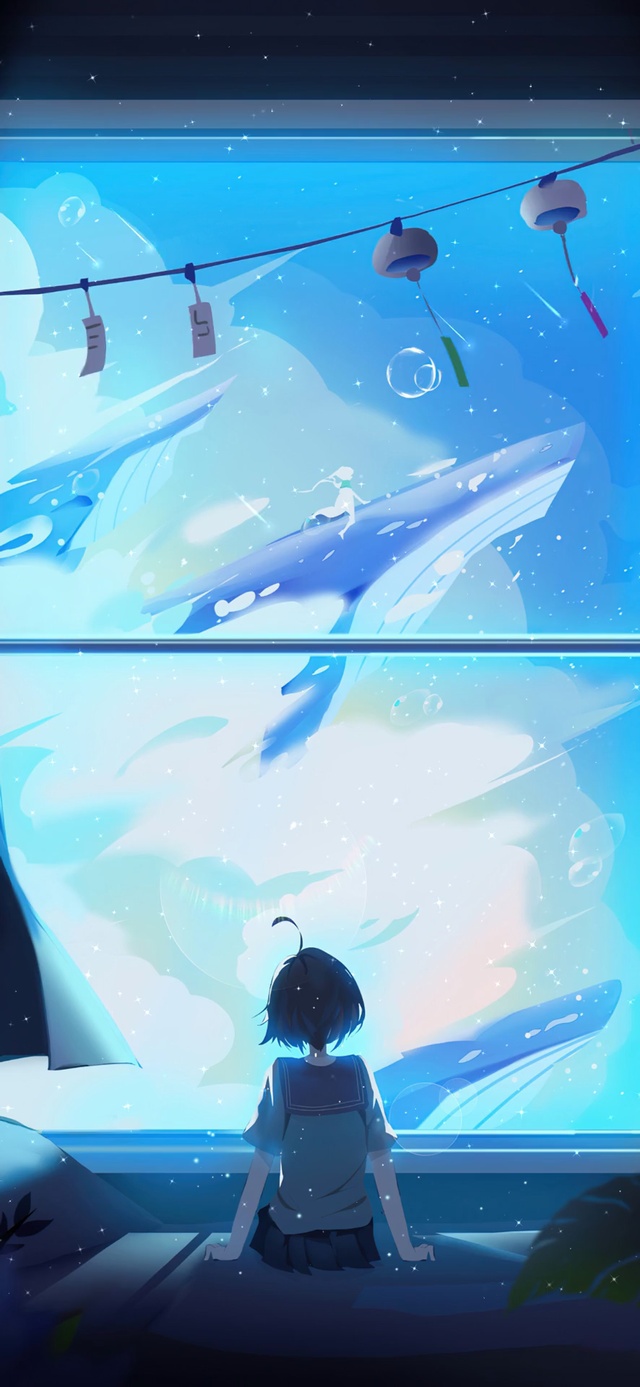 欣赏蓝色海底
