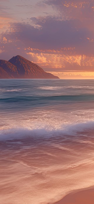 海滩日落