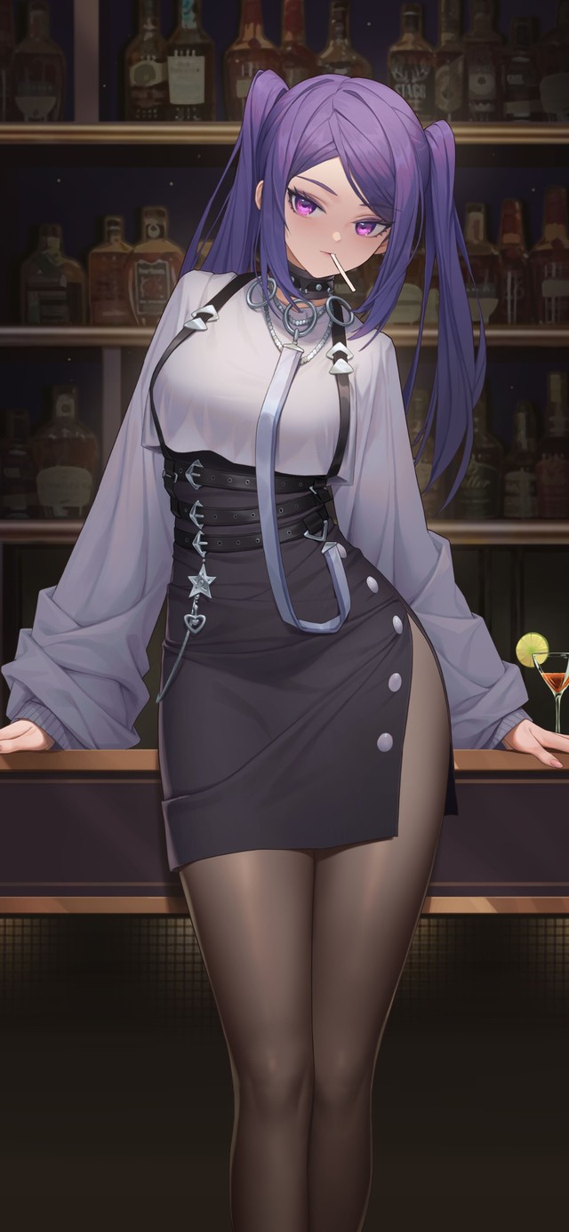 4K酒吧黑丝美女